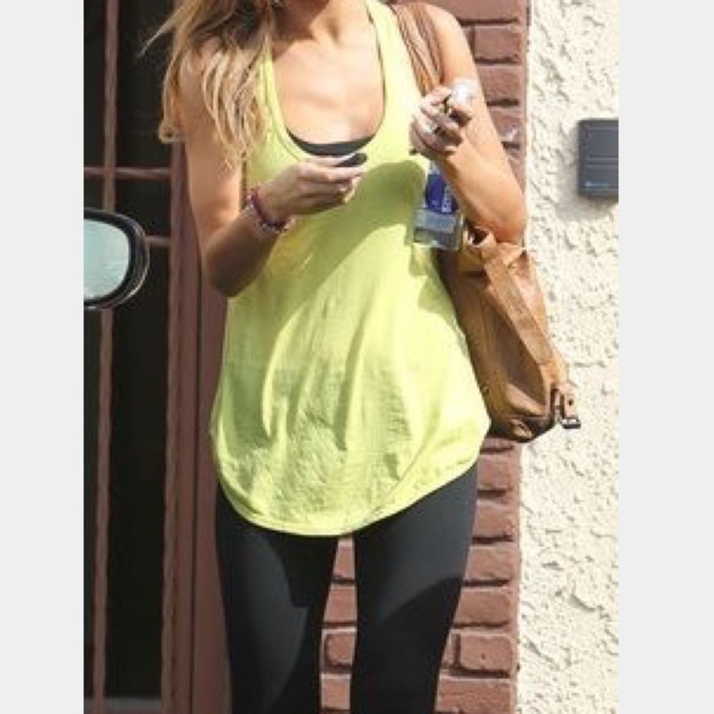 Yellow tank